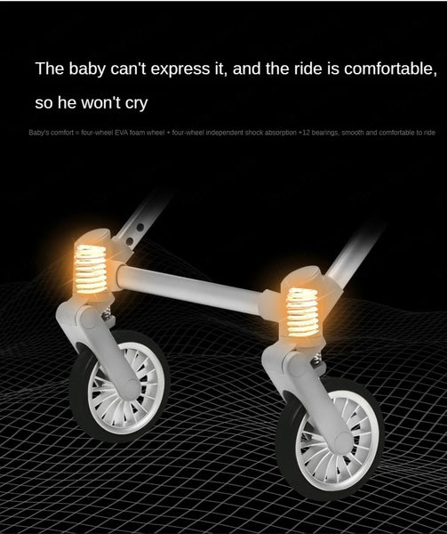 ProactiveBaby&reg; Compact Lightweight Stroller