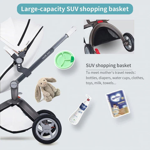Hot Mom&trade; Luxurious 2 in 1 Baby Stroller with Car Seat (Model F22)